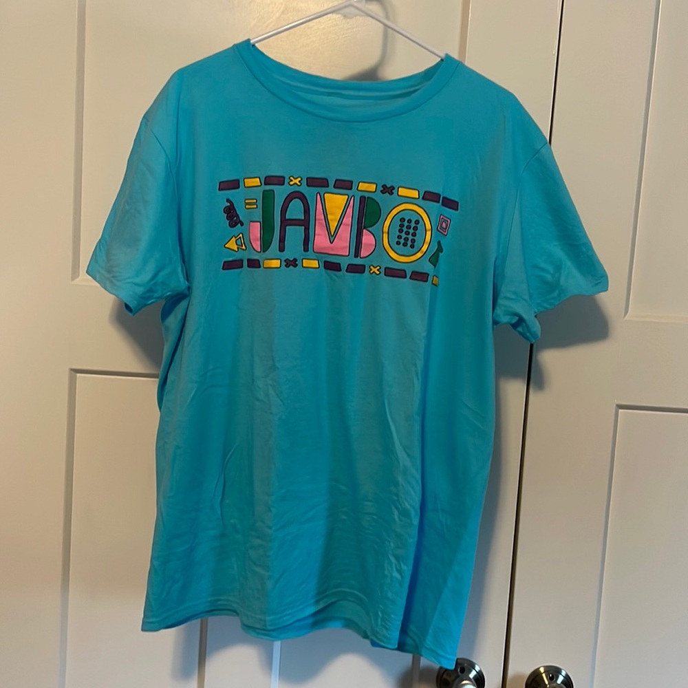 Disney Lost Bros Animal Kingdom Lodge Jambo T-Shirt size Large